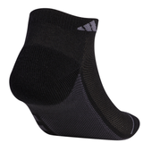 adidas Men's Superlite 3 Stripe Low-Cut Socks (Black) - RacquetGuys.ca