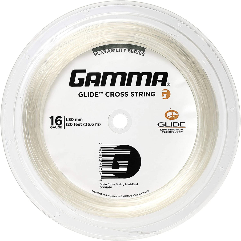 Gamma Glide 16 Tennis String Reel (Crystal) - RacquetGuys.ca