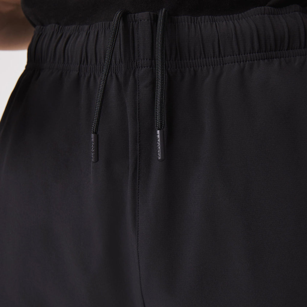 Lacoste Men's Ultra Light 8-inch Shorts (Black/White) | RacquetGuys.ca