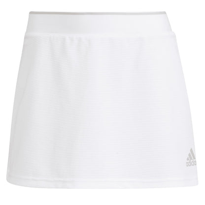 adidas Women's Club Skirt (White/Grey) - RacquetGuys.ca
