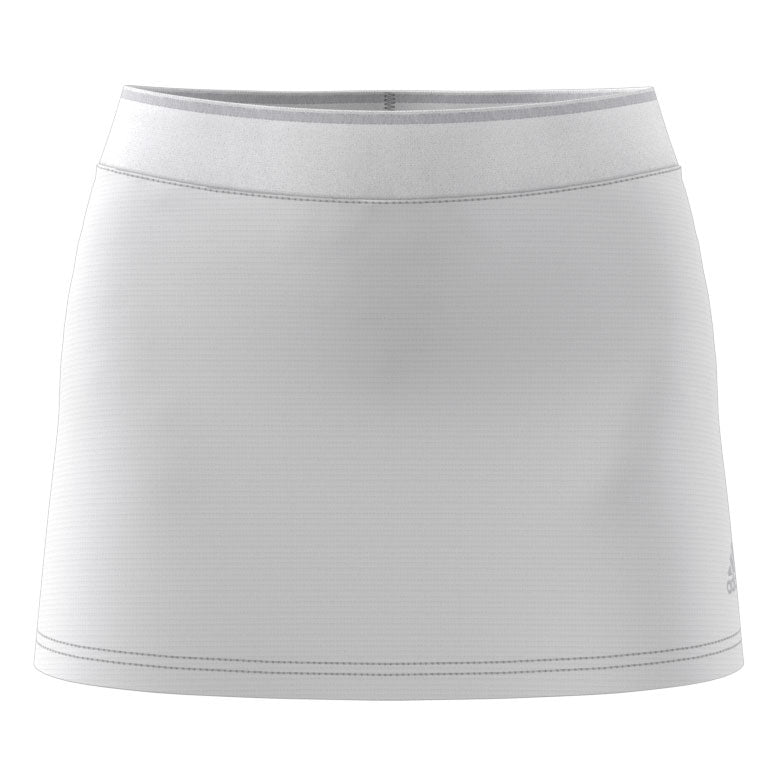 adidas Women's Club Skirt (White/Grey) - RacquetGuys.ca
