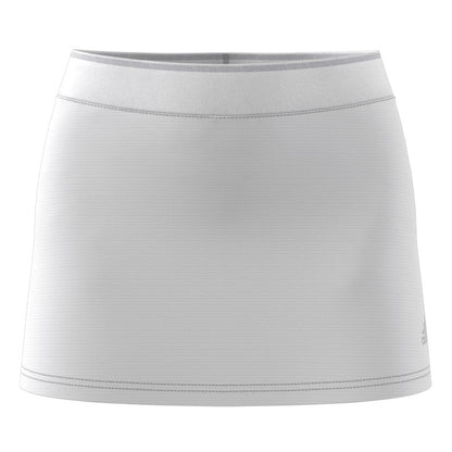 adidas Women's Club Skirt (White/Grey) - RacquetGuys.ca