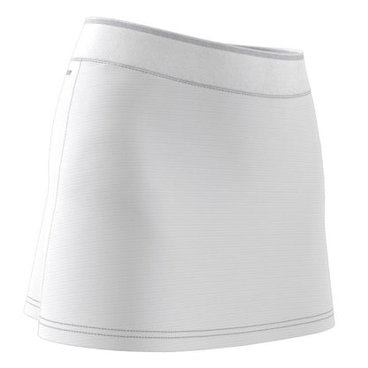 adidas Women's Club Skirt (White/Grey) - RacquetGuys.ca