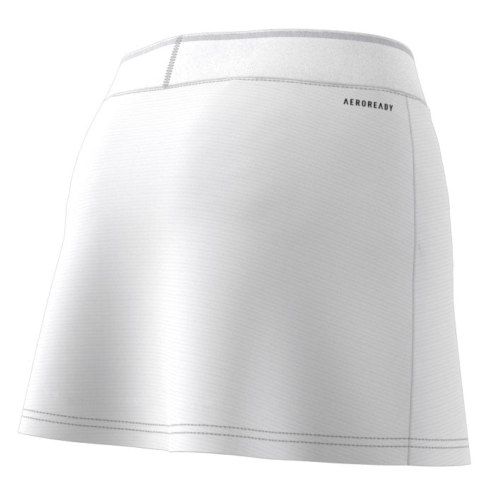 adidas Women's Club Skirt (White/Grey) - RacquetGuys.ca