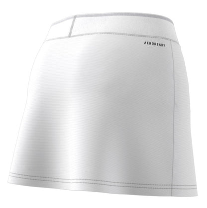 adidas Women's Club Skirt (White/Grey) - RacquetGuys.ca
