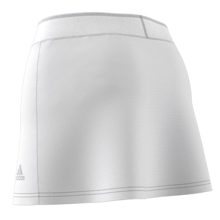 adidas Women's Club Skirt (White/Grey) - RacquetGuys.ca