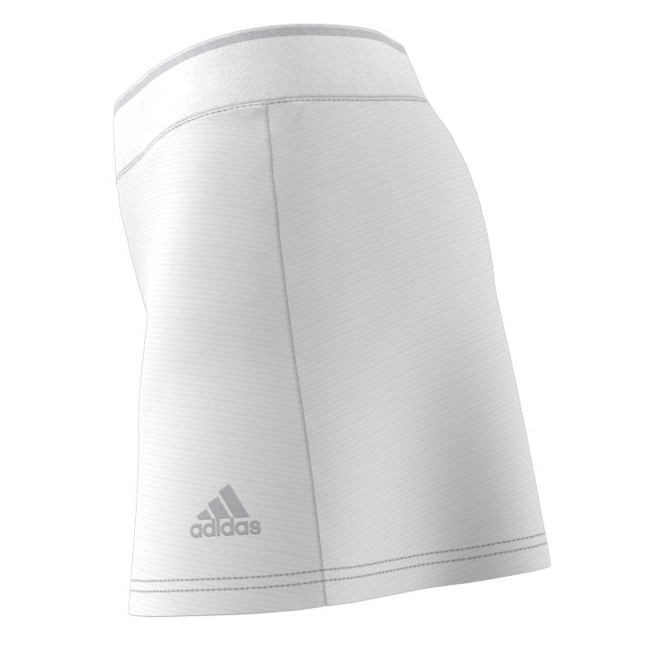adidas Women's Club Skirt (White/Grey) - RacquetGuys.ca