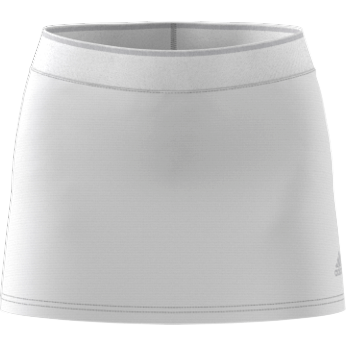 adidas Women's Club Skirt (White/Grey) - RacquetGuys.ca