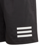 adidas Boys Club 3 Stripes Shorts (Black/White) - RacquetGuys.ca