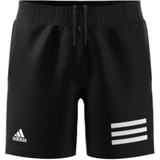 adidas Boys' Club 3 Stripes Shorts (Black/White)