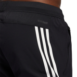 adidas Men's AeroReady Woven 3 Stripes Pants (Black/White) - RacquetGuys.ca