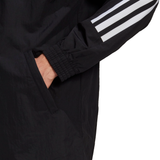 adidas Men's 3 Stripes Tape Jacket (Black/White) - RacquetGuys.ca
