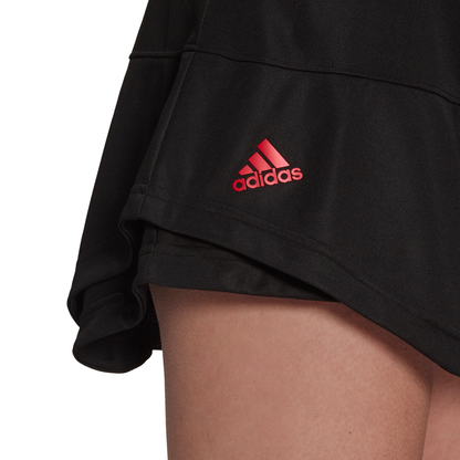 adidas Women's AeroReady Primeblue Match Skirt (Black) - RacquetGuys.ca