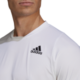 adidas Men's FreeLift Primeblue Top (White) - RacquetGuys.ca