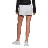 adidas Women's Marathon 3-Inch Shorts (White/Black) - RacquetGuys.ca