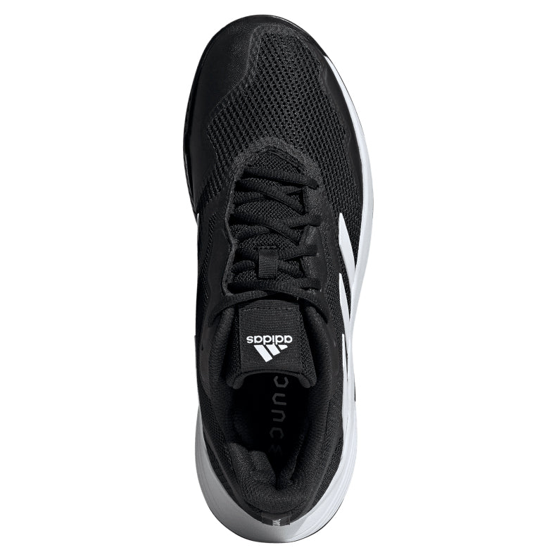 adidas Court Jam Control Men's Tennis Shoe (Core Black/Cloud White) - RacquetGuys.ca