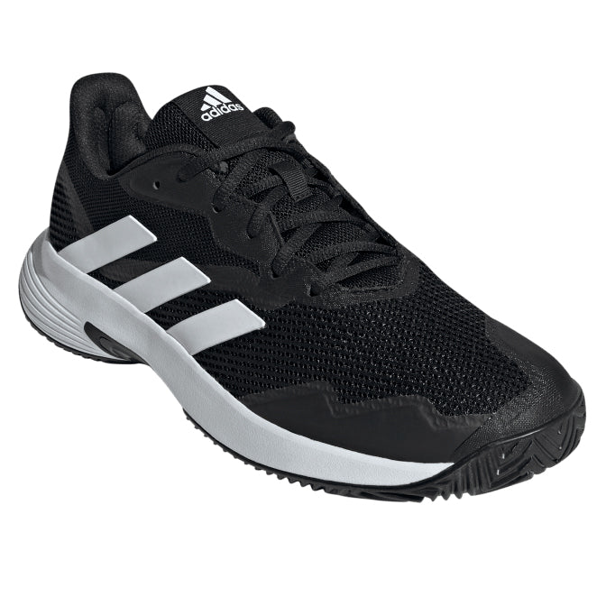 adidas Court Jam Control Men's Tennis Shoe (Core Black/Cloud White) - RacquetGuys.ca