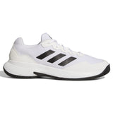adidas GameCourt 2 Men's Tennis Shoe (White/Black) - RacquetGuys.ca