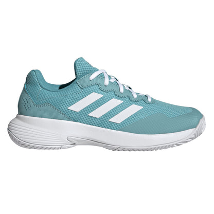 adidas GameCourt 2 Women's Tennis Shoe (Mint Ton/Cloud White) - RacquetGuys.ca