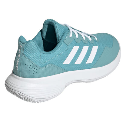 adidas GameCourt 2 Women's Tennis Shoe (Mint Ton/Cloud White) - RacquetGuys.ca