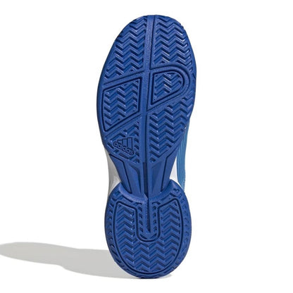 adidas adizero Club Junior Tennis Shoe (Pulse Blue/Cloud White) - RacquetGuys.ca