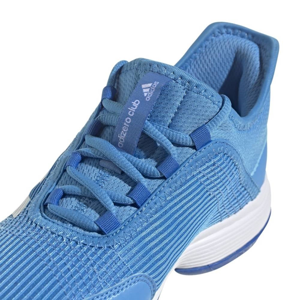 adidas adizero Club Junior Tennis Shoe (Pulse Blue/Cloud White) - RacquetGuys.ca
