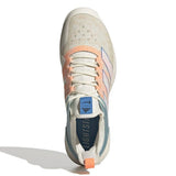 adidas Adizero Ubersonic 4 Parley Men's Tennis Shoes (White/Beam Orange) - RacquetGuys.ca
