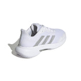 adidas CourtJam Control Women's Tennis Shoe (White/Silver) - RacquetGuys.ca