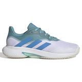adidas CourtJam Control Men's Tennis Shoe (Mint/Blue/White)