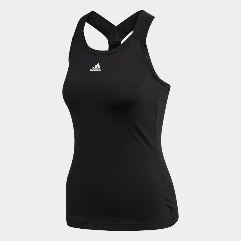 adidas Women's Y-Tank Top (Black) - RacquetGuys.ca