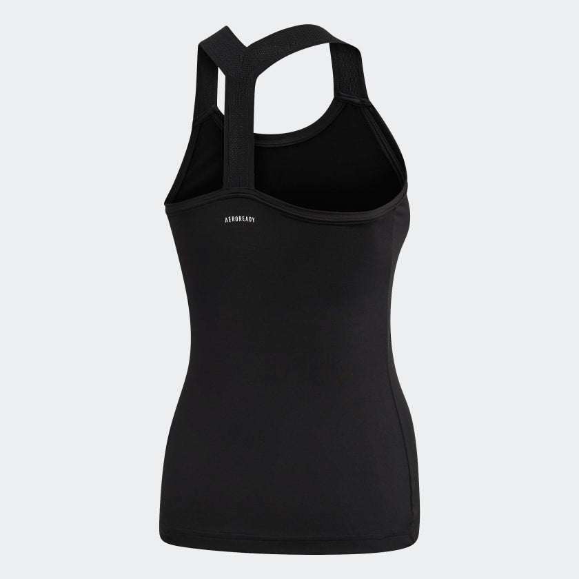 adidas Women's Y-Tank Top (Black) - RacquetGuys.ca