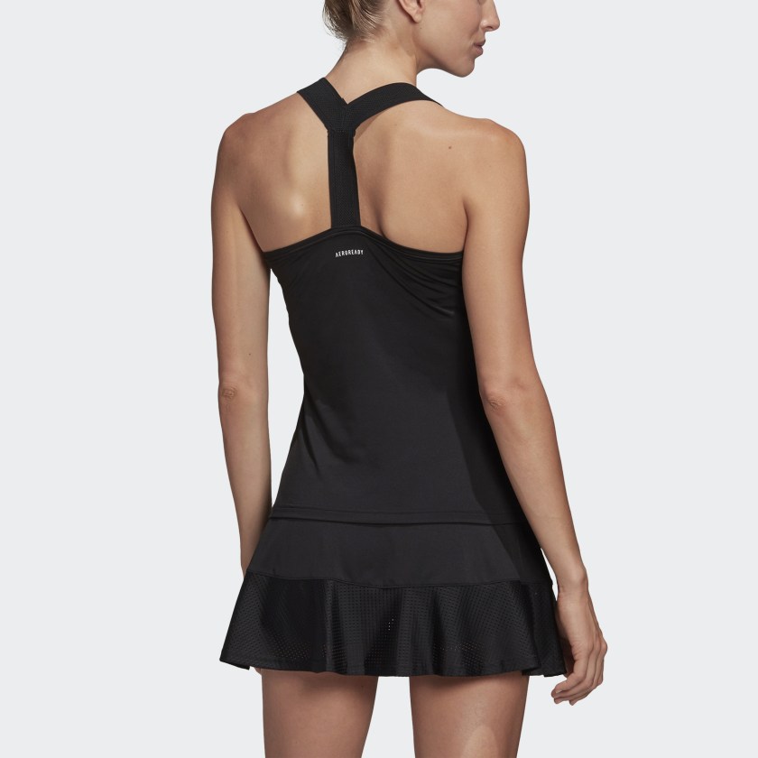 adidas Women's Y-Tank Top (Black) - RacquetGuys.ca