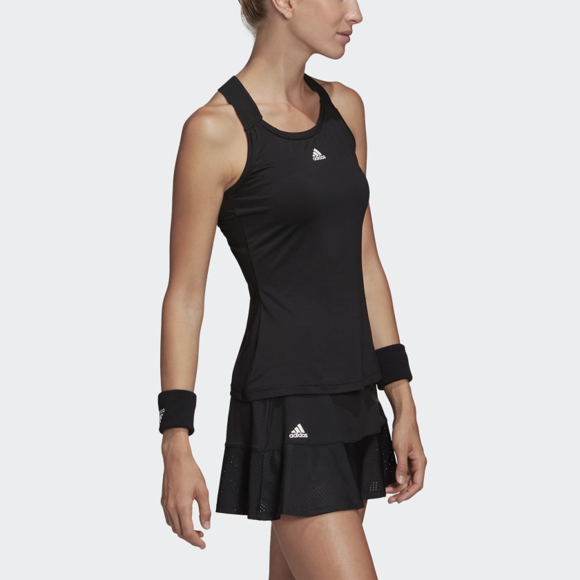 adidas Women's Y-Tank Top (Black) - RacquetGuys.ca