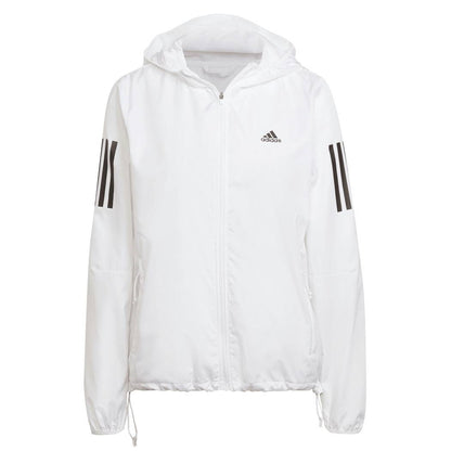 adidas Women's Wind Breaker Jacket (White) - RacquetGuys.ca