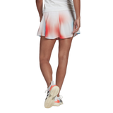 adidas Women's Mel Match Skirt (White/Black/Red) - RacquetGuys.ca