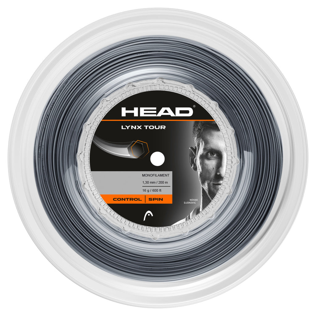 Head Lynx Tour 16 Tennis String Reel (Grey) - RacquetGuys.ca
