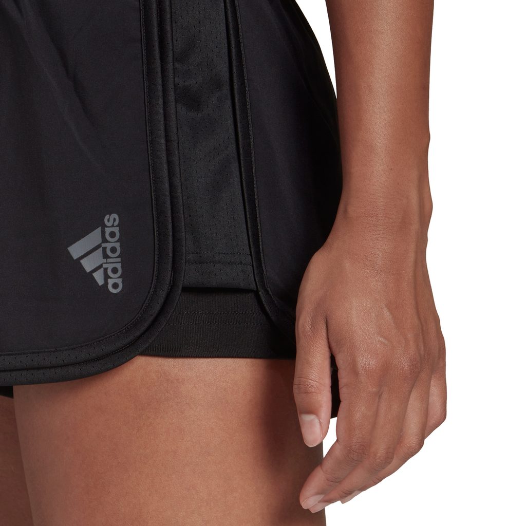 adidas Women's Club Shorts (Black/Grey Five) - RacquetGuys.ca