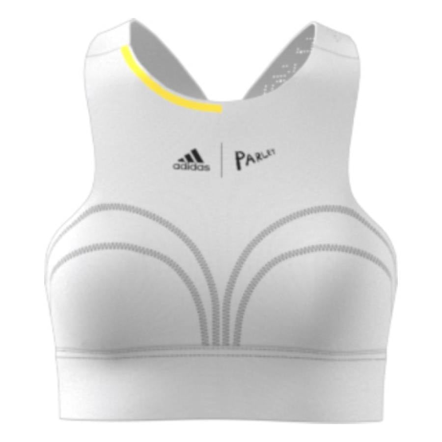 adidas Women's LDN Crop Top (White/Impyel) - RacquetGuys.ca