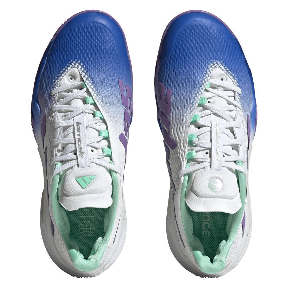 adidas Barricade Women's Tennis Shoe (Blue/Purple) - RacquetGuys.ca