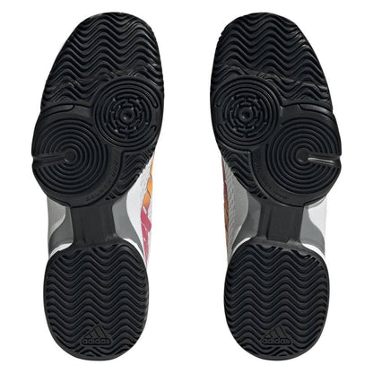 adidas Barricade Junior Tennis Shoe (White) - RacquetGuys.ca