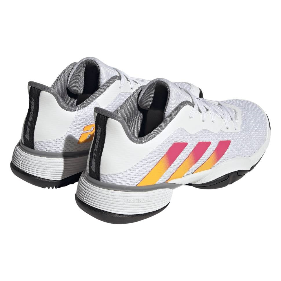 adidas Barricade Junior Tennis Shoe (White) - RacquetGuys.ca