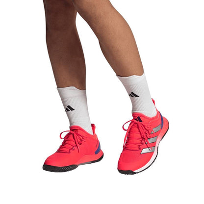 adidas Adizero Ubersonic 4 Men's Tennis Shoe (Red) - RacquetGuys.ca
