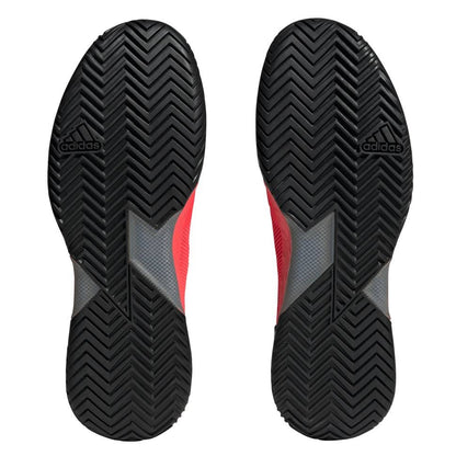 adidas Adizero Ubersonic 4 Men's Tennis Shoe (Red) - RacquetGuys.ca