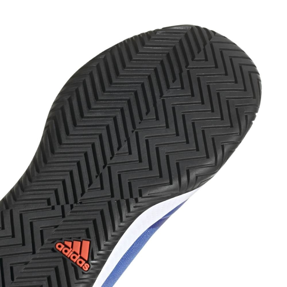 adidas Defiant Speed Men's Tennis Shoe (Blue/White) - RacquetGuys.ca