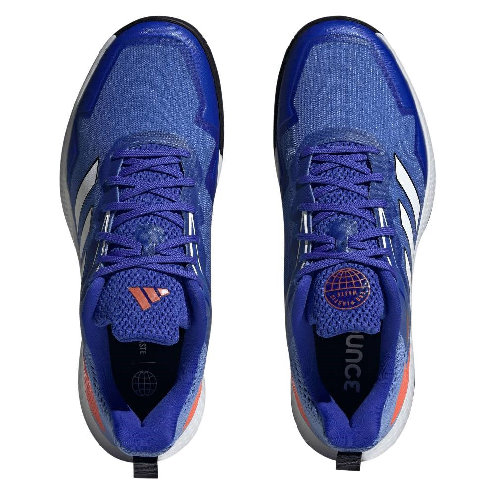adidas Defiant Speed Men's Tennis Shoe (Blue/White) - RacquetGuys.ca