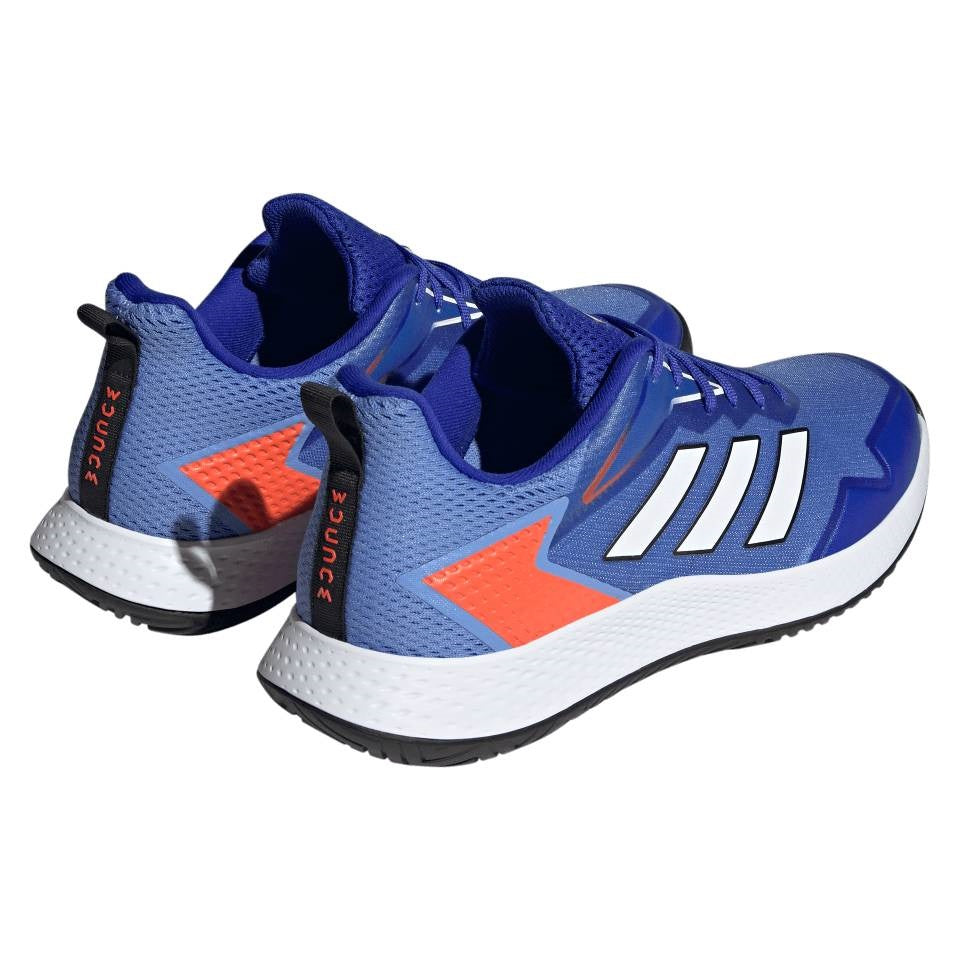 adidas Defiant Speed Men's Tennis Shoe (Blue/White) - RacquetGuys.ca