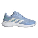 adidas CourtJam Control Women's Tennis Shoe (Blue/White)