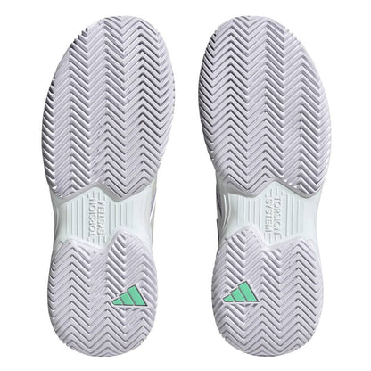 adidas CourtJam Control Women's Tennis Shoe (Blue/White) - RacquetGuys.ca