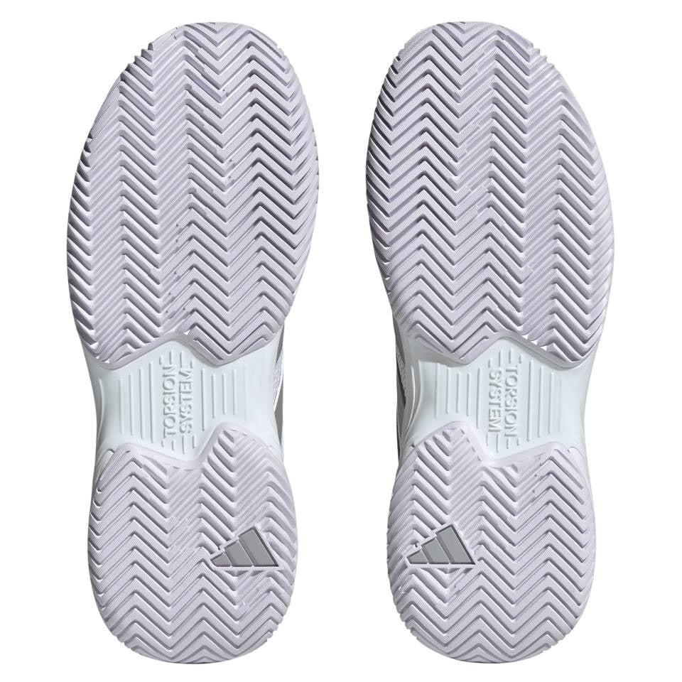 adidas CourtJam Control Women's Tennis Shoe (White) - RacquetGuys.ca