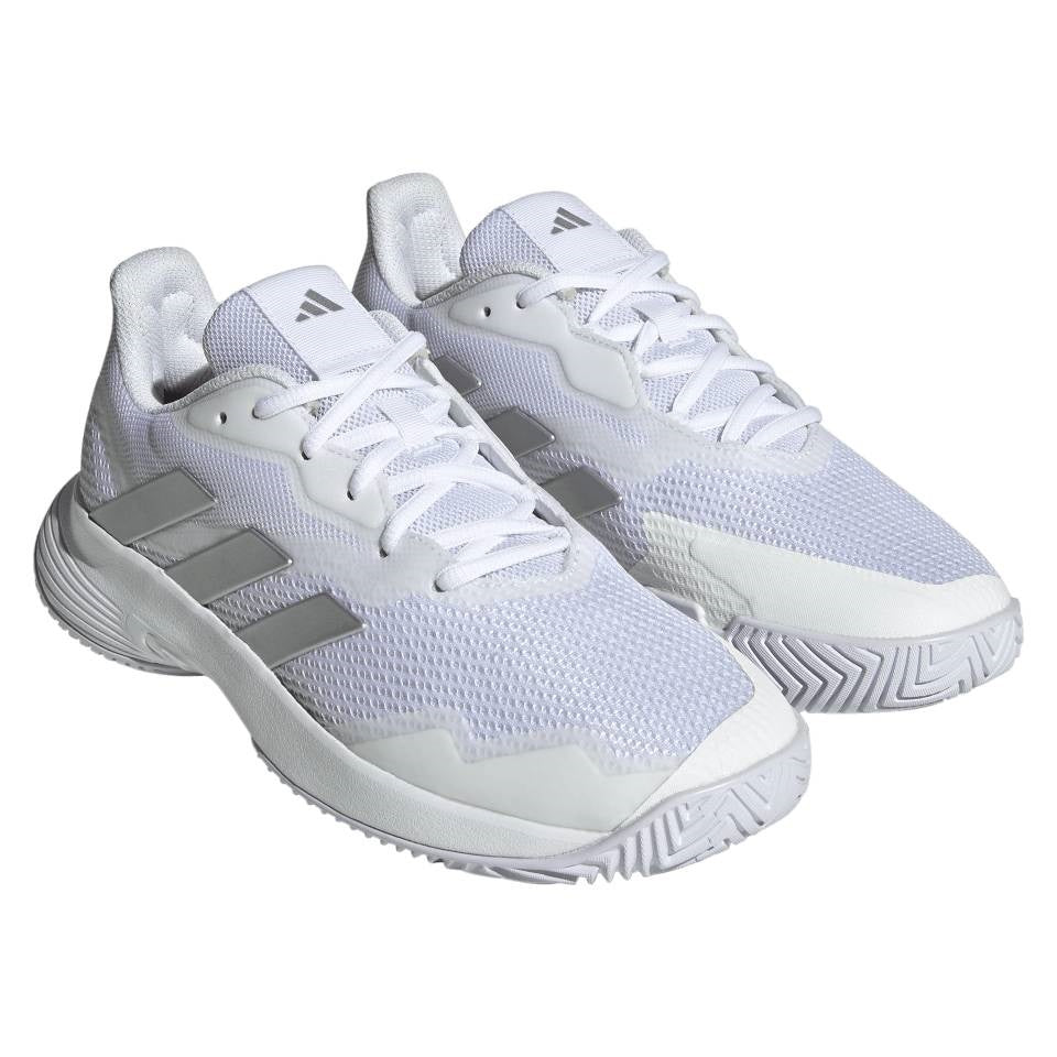 adidas CourtJam Control Women's Tennis Shoe (White) - RacquetGuys.ca